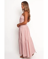 Petal and Pup Women's Blanche Strapless Maxi Dress