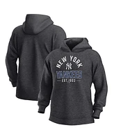 Fanatics Men's Heather Charcoal New York Yankees Fleece Pullover Hoodie