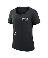 Nike Women's Black Chicago White Sox Authentic Collection Performance Scoop Neck T-Shirt