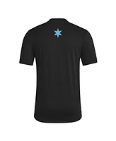 Adidas Men's Black Minnesota United Fc 2025 Jersey Hook Aeroready T-Shirt