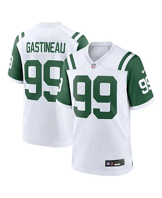 Nike Men's Mark Gastineau White New York Jets Classic Alternate Retired Player Game Jersey