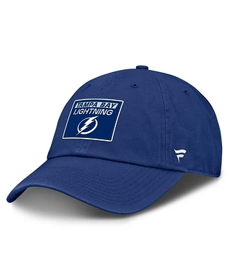 Fanatics Men's Blue Tampa Bay Lightning Authentic Pro Prime Adjustable Hat