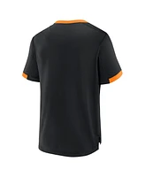 Fanatics Men's Black Houston Dynamo Fc Stoppage Time Striker T-Shirt