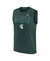 Nike Men's Green Michigan State Spartans Primetime Tricode Legend Performance Tank Top