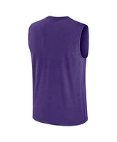 Nike Men's Purple Lsu Tigers Primetime Tricode Legend Performance Tank Top