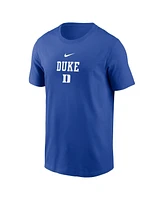 Nike Men's Royal Duke Blue Devils 2-Hit Stacked T-Shirt