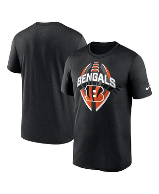 Nike Men's Black Cincinnati Bengals Legend Icon Performance T-Shirt