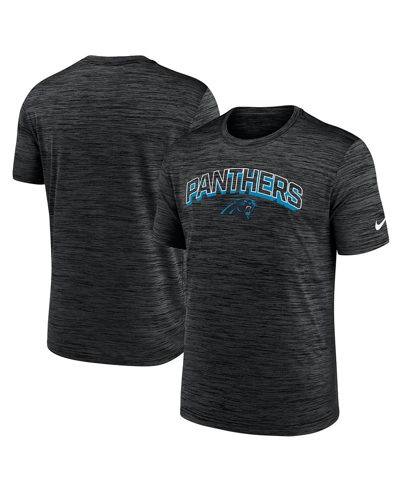 Nike Men's Black Carolina Panthers Velocity Performance T-Shirt