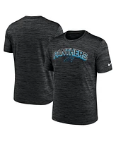 Nike Men's Black Carolina Panthers Velocity Performance T-Shirt