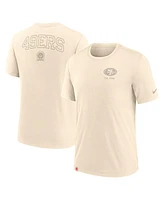 Nike Men's Cream San Francisco 49ers Glory Tri-Blend T-Shirt