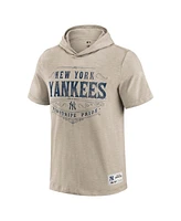 Fanatics Men's Tan New York Yankees Hooded T-Shirt