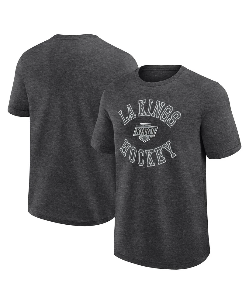 Logo Athletic Men's Heather Charcoal Los Angeles Kings Success T-Shirt