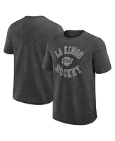 Logo Athletic Men's Heather Charcoal Los Angeles Kings Success T-Shirt
