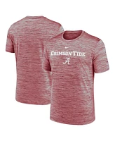 Nike Men's Crimson Alabama Tide 2025 Sideline Velocity Performance T-Shirt