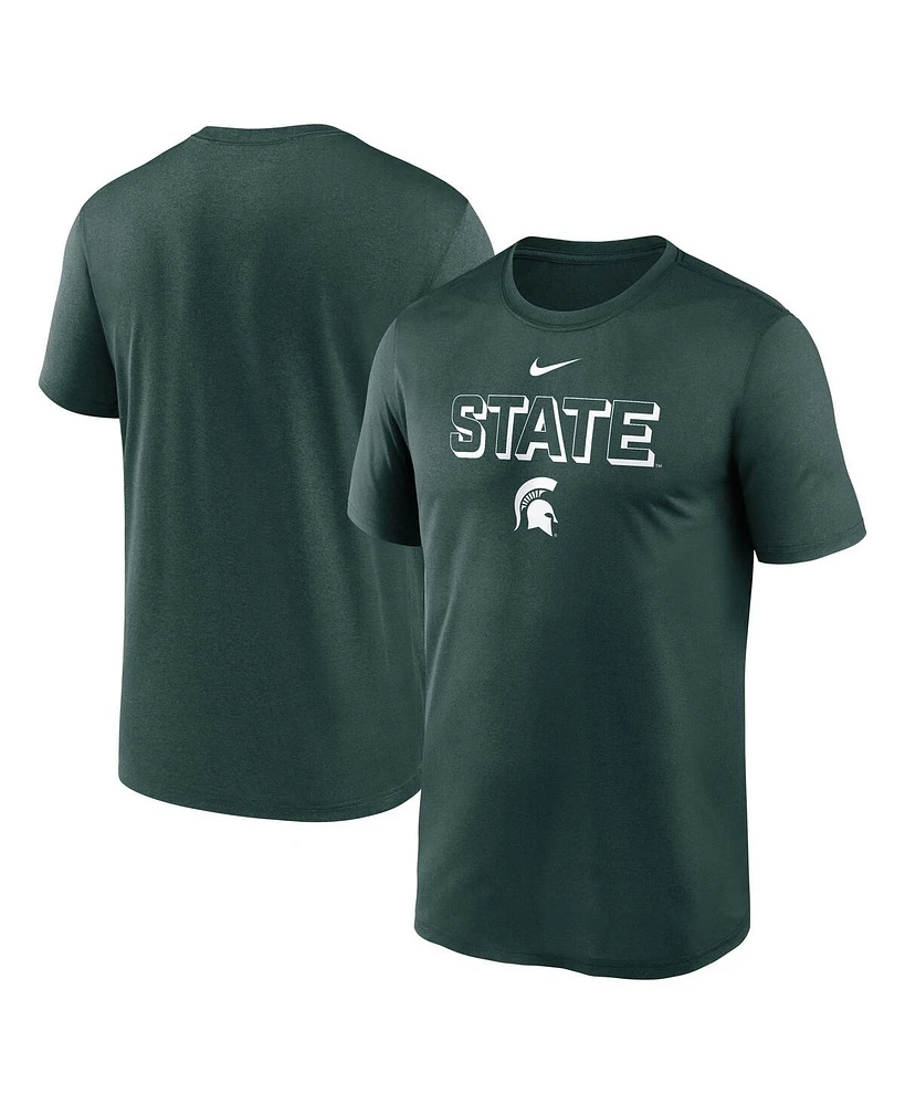 Nike Men's Green Michigan State Spartans 2025 Sideline Legend Performance T-Shirt