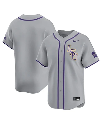 Nike Men's Gray Lsu Tigers Limited Road Wordmark Jersey