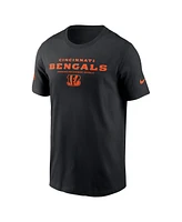 Nike Men's Black Cincinnati Bengals Sideline Performance T-Shirt
