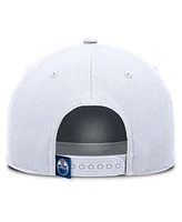 Fanatics Men's White Edmonton Oilers Rope A-Frame Adjustable Hat