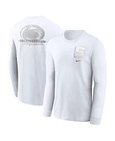 Nike Men's White Penn State Nittany Lions 2025 Out Long Sleeve T-Shirt