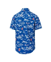 Reyn Spooner Men's Royal Atlanta Braves Cooperstown Collection Kekai Button-Down Shirt