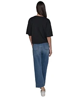 Karl Lagerfeld Paris Women's Embellished Amour T-Shirt