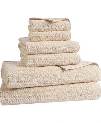 Lucky Brand Luxurious Boucle Cotton 6-Pc. Bath Towel Set