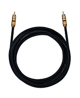 Fluance Premium Grade Subwoofer Cable with Gold-Plated Rca Connectors, High-performance Ofc cable with durable rubber insulator for Subwoofer, Home Th