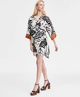 I.n.c. International Concepts Women's Printed Kimono Dress, Exclusively at Macy's