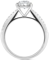 TruMiracle Diamond Engagement Ring (3/4 ct. t.w.) in 14k White Gold