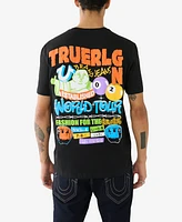 True Religion Men's Short Sleeve Relaxed Billiard T-Shirt