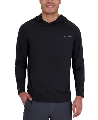 Spyder Men's Core Long Sleeve Rashguard Swim Hoodie