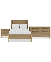 Davie 3-Pc. Full Set (Panel Bed, Dresser & 3-Drawer Nightstand)