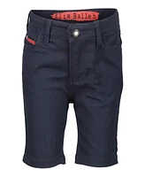 Elie Balleh Big Boys Navy Cotton Twill Short