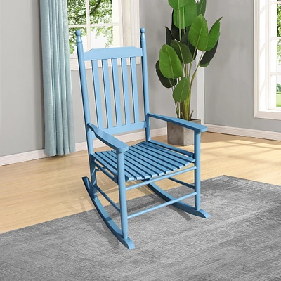 Wooden Porch Rocker Chair Iv