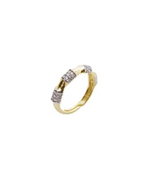 Spero London Bone Sterling Silver Adjustable Ring