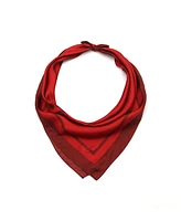Coach Women's Script Snake Printed Bandana Scarf
