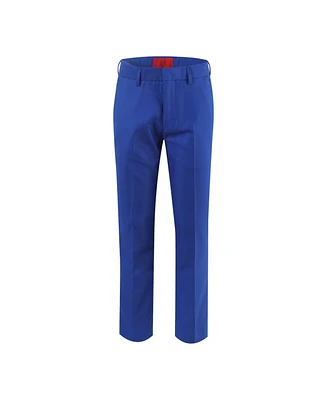 Elie Balleh Big Boys Brown Slim Fit Dress Pants