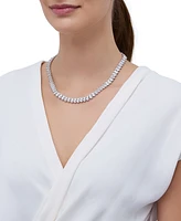 Arabella Cubic Zirconia Necklace (50-1/4 ct. t.w.) in Sterling Silver, 18"