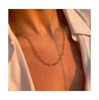 Spero London Love Heart Sterling Silver Chain Necklace