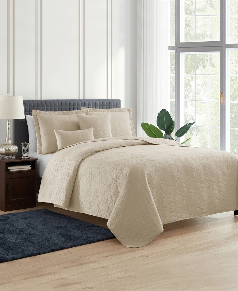 Nestl Ellipse Embossed -Pc. Quilt Set