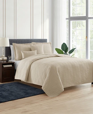 Nestl Ellipse Embossed -Pc. Quilt Set