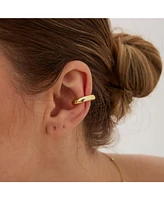 Spero London Chunky Sterling Silver Ear Cuff No Piercing 1 Piece