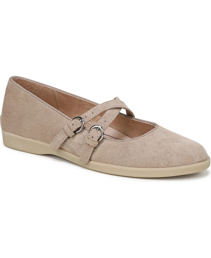 LifeStride Women's Marnie Round Toe Mary Jane Flats