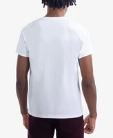 heads or tails Men's Pixel Skull Rhinestone Crew T-Shirt