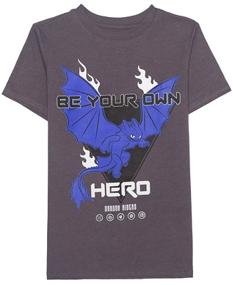 How To Train Your Dragon Little & Big Boys Short Sleeve T-Shirt