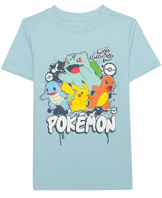 Pokemon Big Boys Short Sleeve T-Shirt