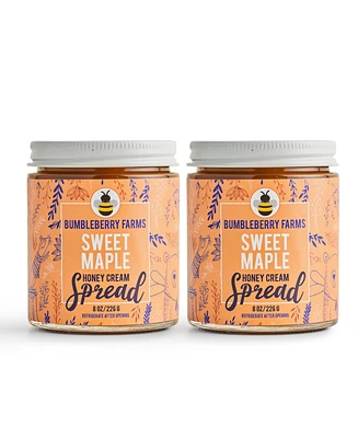 Bumbleberry Farms Sweet Maple Honey Cream Spread Set of 2
