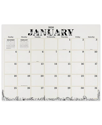 2026 Susan Branch Large Desk Pad Monthly Blotter Calendar