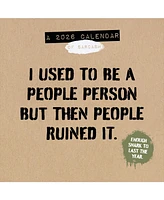 2026 Anti-Affirmations Wall Calendar