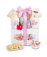 Alder Creek Gift Baskets Spring Find Me in the Garden Tea Gift Crate, 8 Piece